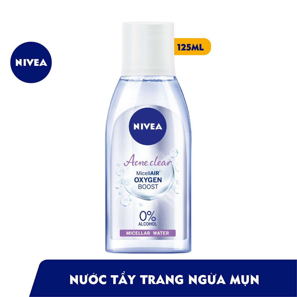 Nước Tẩy Trang Nivea Sạch Sâu Ngăn Ngừa Mụn 400ml