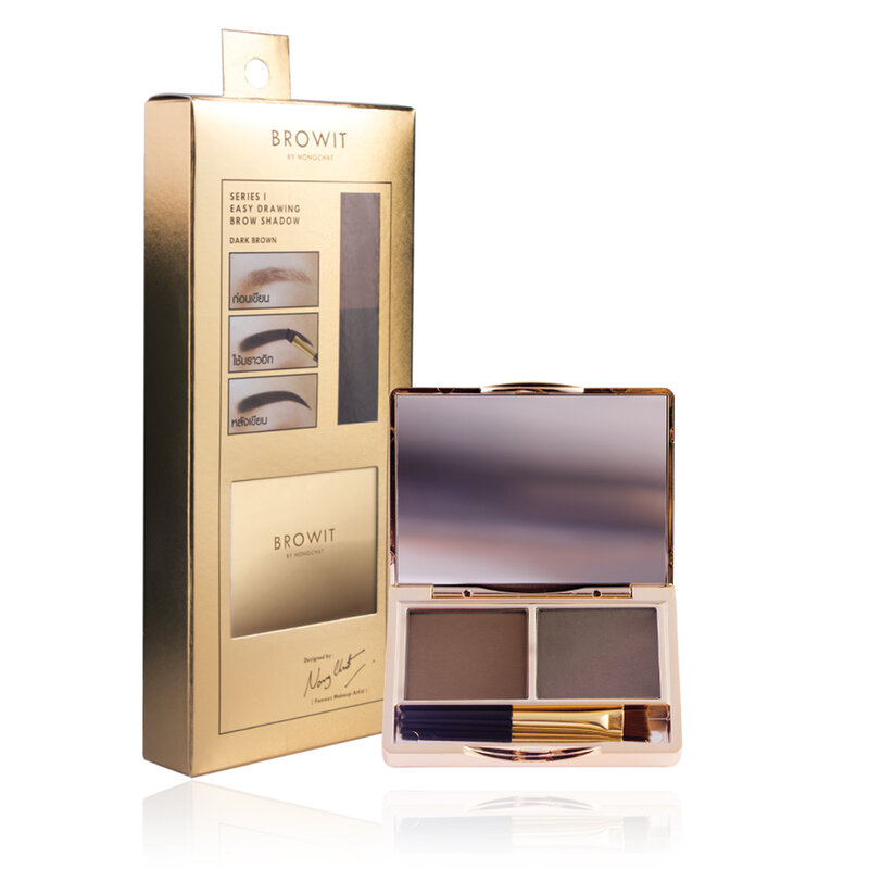 Phấn Kẻ Chân Mày Browit Series 1 Màu Dark Brown 4g