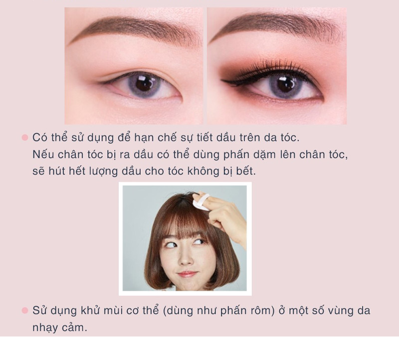 Hướng dẫn sử dụng Phấn Phủ Silkygirl Khoáng Kiềm Dầu Dạng Nén Không Màu 7g