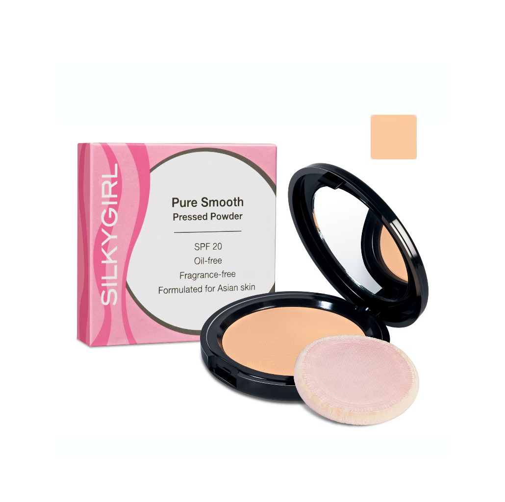 Phấn Phủ Silkygirl Mịn Da SPF20 Màu Tự Nhiên 02 Natural 10g
