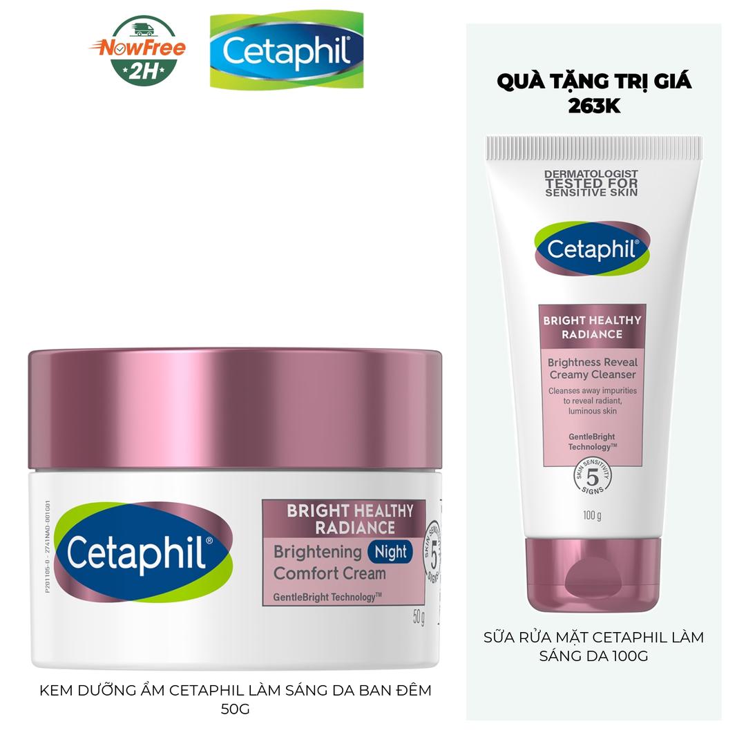 Kem Dưỡng Ẩm Cetaphil Làm Sáng Da Ban Đêm 50g