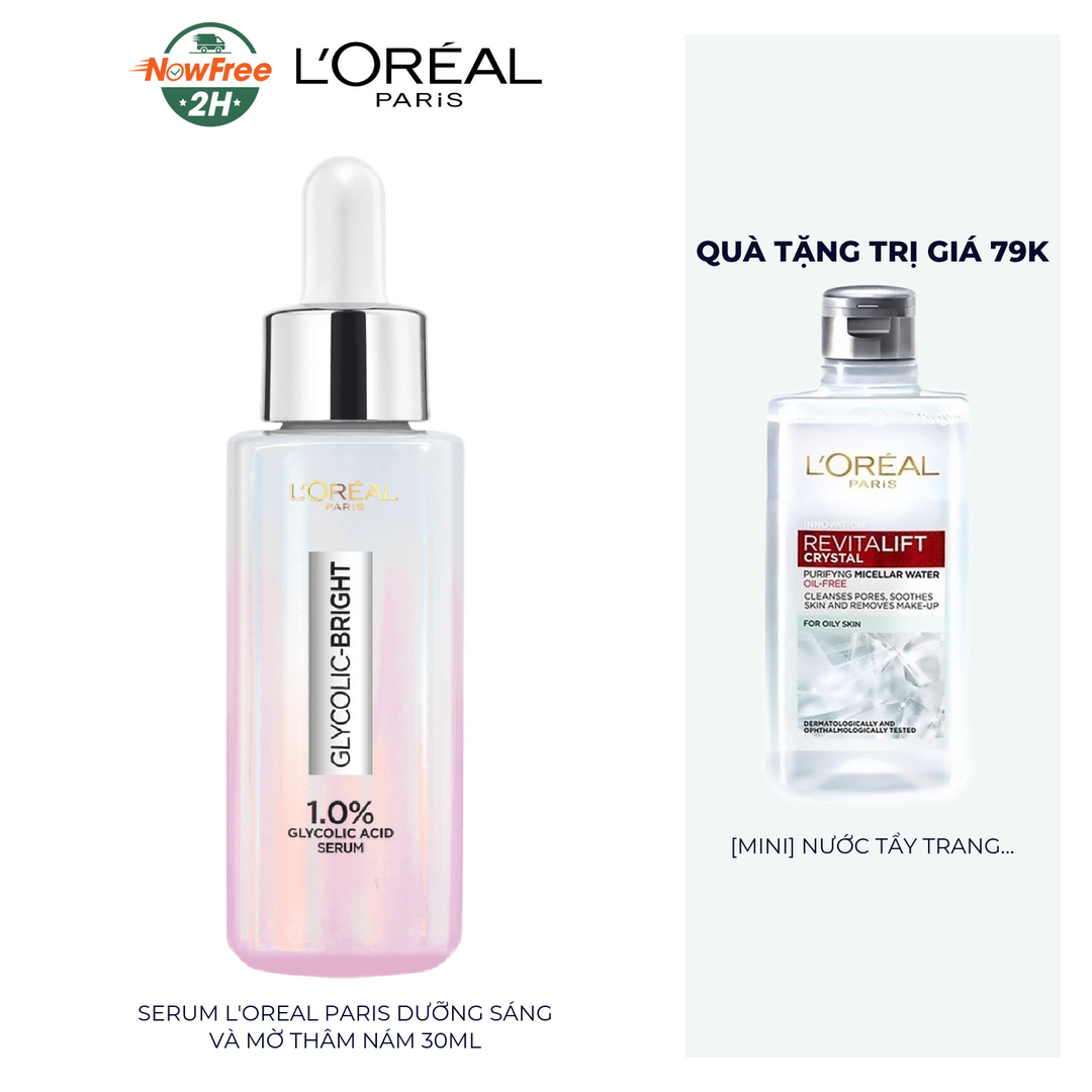 Serum L'Oreal Paris Dưỡng Sáng Và Mờ Thâm Nám 30ml