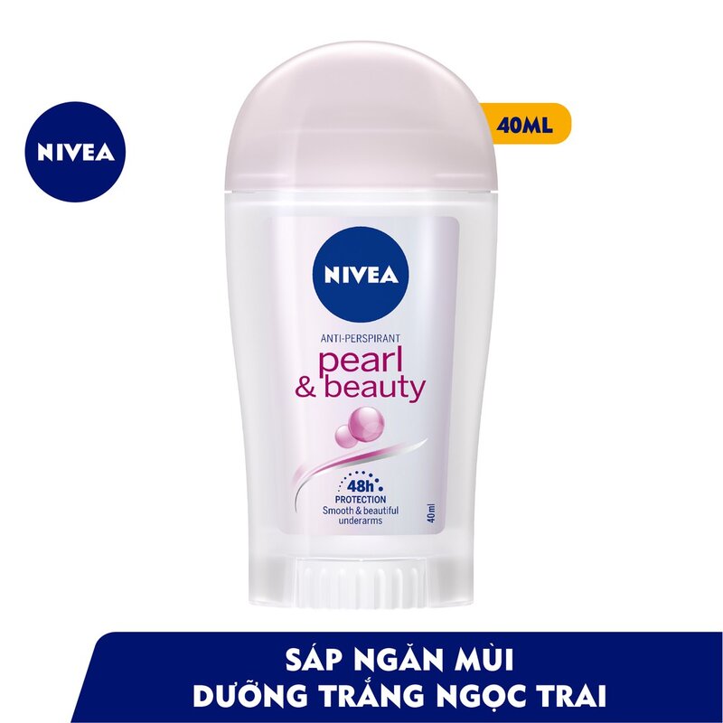 Sáp Ngăn Mùi Nivea Dưỡng Sáng Da Ngọc Trai 40ml