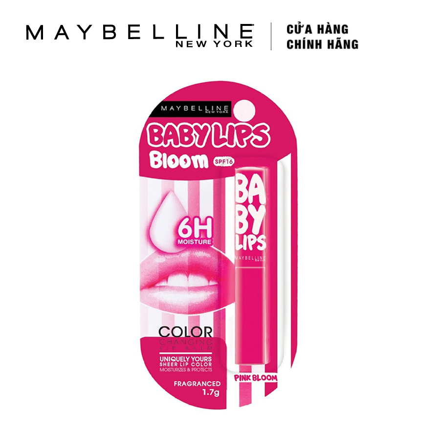 Son Dưỡng Chuyển Màu Maybelline Peach Blossom Màu Cam 1.7g