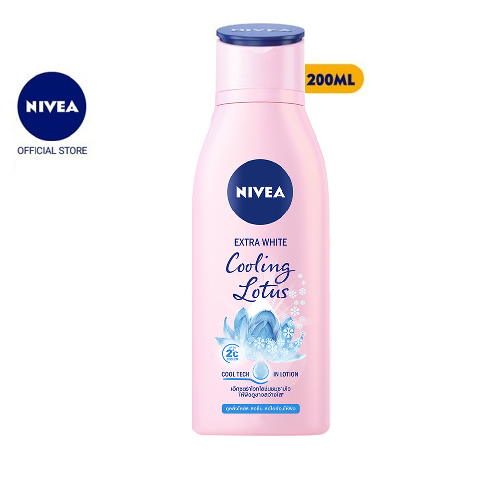 Sữa Dưỡng Thể Nivea Cooling Lotus Dưỡng Sáng Dịu Mát