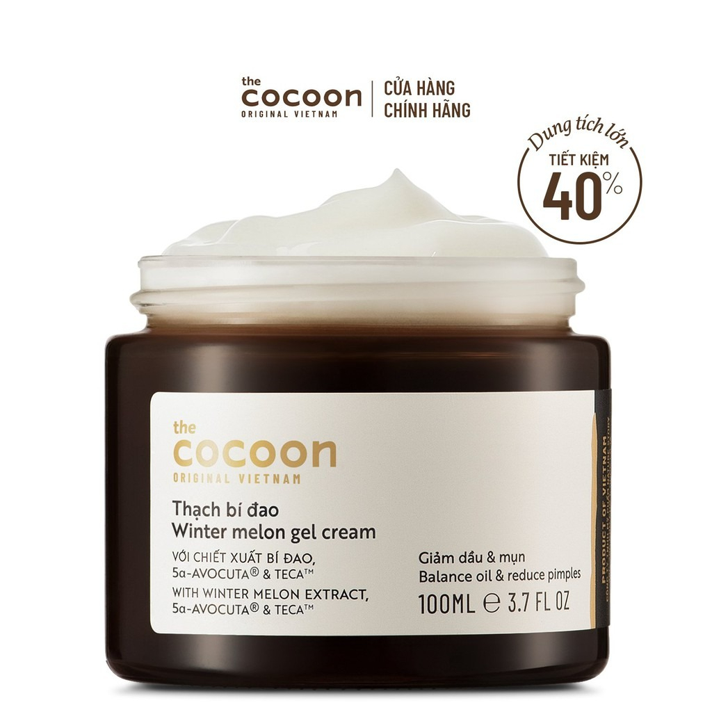 Thạch Bí Đao Cocoon Cung Cấp Ẩm Và Ngăn Ngừa Mụn 30ml