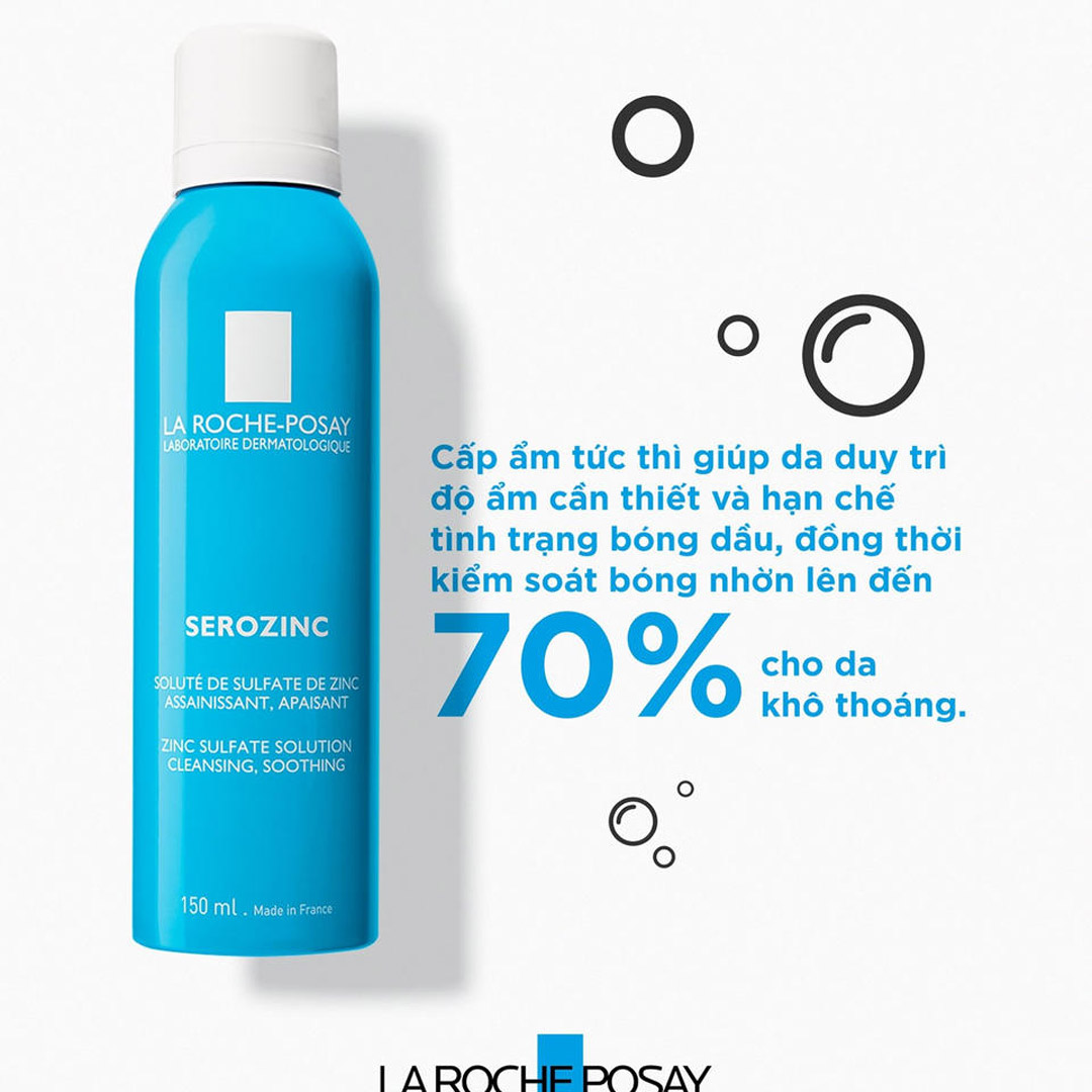 Xịt Khoáng La Roche-Posay Làm Sạch & Dịu Da Dầu Mụn 300ml