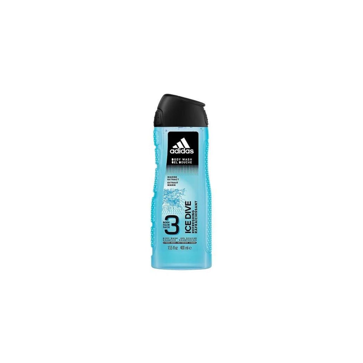 Sữa tắm gội toàn thân nam Adidas Ice Dive Body, Hair & Face Shower Gel (400ml)