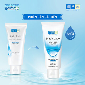 Kem rửa mặt dưỡng ẩm Hada Labo Advanced Nourish Hyaluronic Acid 80g