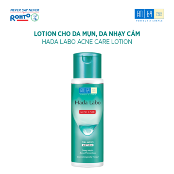 Dung dịch dưỡng ẩm cho da mụn, nhạy cảm Hada Labo Acne Care 170ml