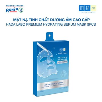 Hộp mặt nạ tinh chất dưỡng ẩm cao cấp Hada Labo SERUM MASK 1 miếng