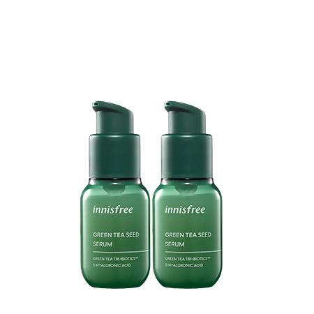 Bộ đôi tinh chất dưỡng ẩm trà xanh Innisfree Green Tea Seed Serum 30ml