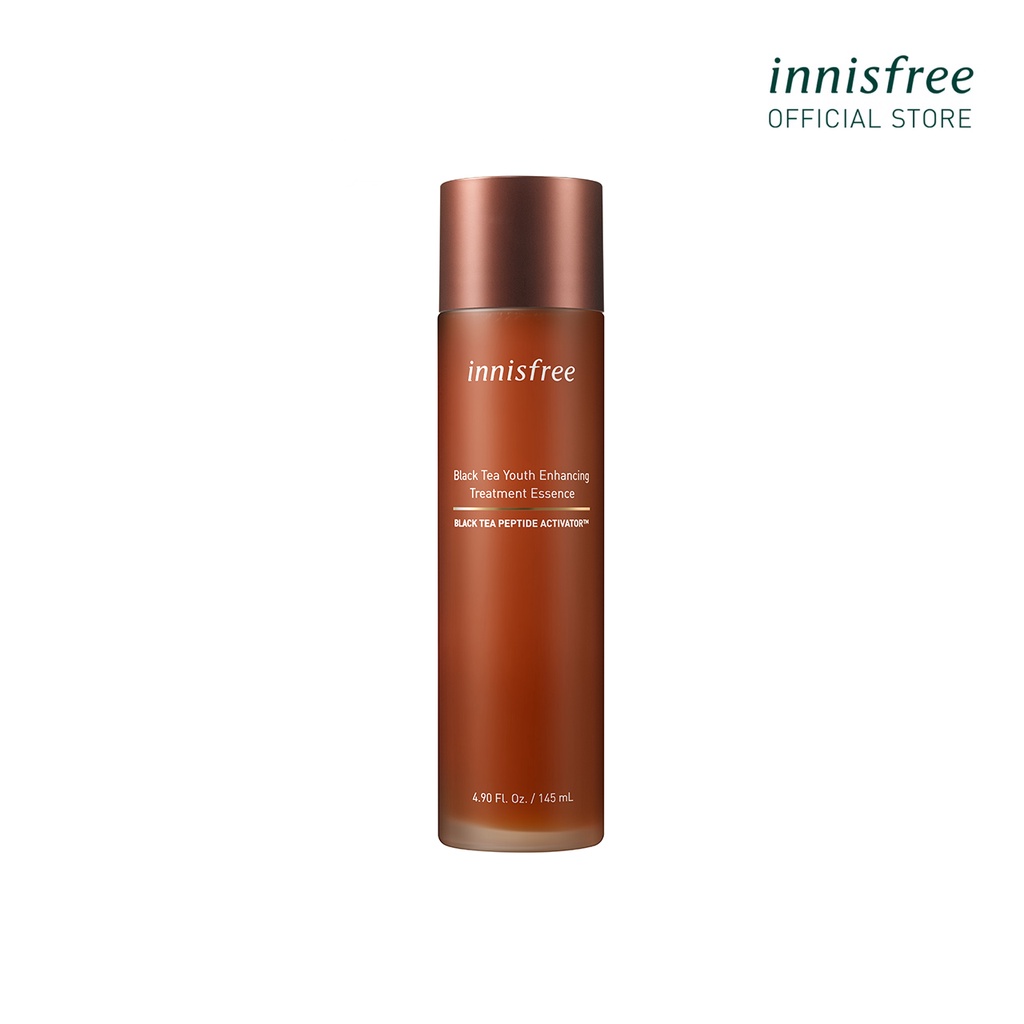 Nước dưỡng Innisfree Black tea Youth Enhancing Treatment Essence ngăn ngừa 145ml