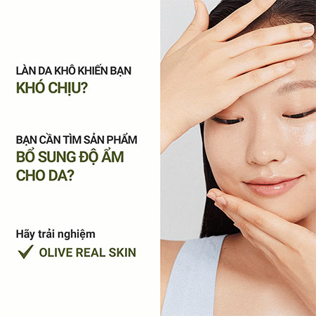 Nước cân bằng dưỡng ẩm Innisfree Olive Real Skin ô liu vàng 200ml