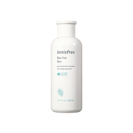 Nước cân bằng Innisfree Bija Cica Skin làm dịu da mụn 200ml