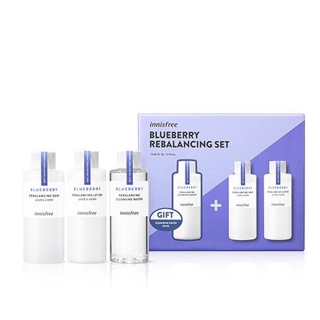 Bộ dưỡng da Innisfree Blueberry Special Set cân bằng độ pH và chống oxy hóa