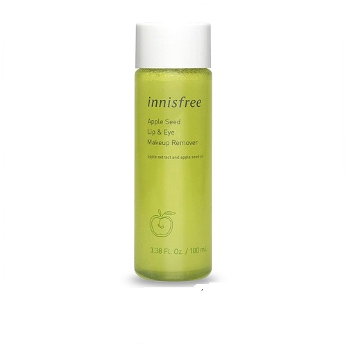 Dầu tẩy trang mắt và môi táo xanh Innisfree Apple Seed Lip & Eye Makeup Remover 100ml
