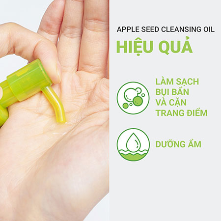 Dầu tẩy trang Innisfree Apple Seed Cleansing Oil sạch sâu 150ml