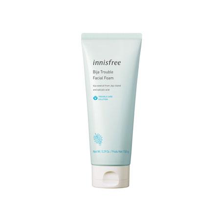 Sữa rửa mặt dành cho da mụn từ Bija innisfree Bija Trouble Facial Foam (150 g)