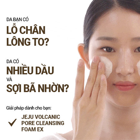 Sữa rửa mặt sạch sâu đá tro núi lửa innisfree Volcanic Pore BHA Cleansing Foam (150 g)