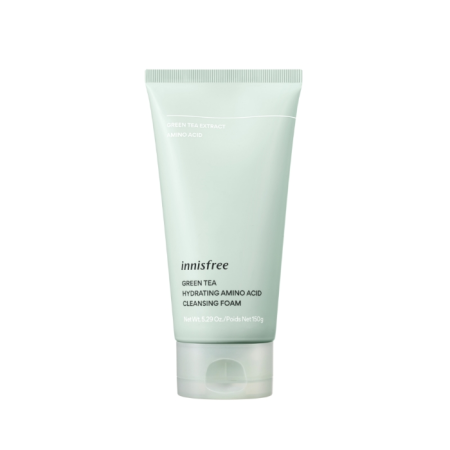 Sữa rửa mặt làm sạch dịu nhẹ trà xanh innisfree Green Tea Hydrating Amino Acid Cleansing Foam (150 g)