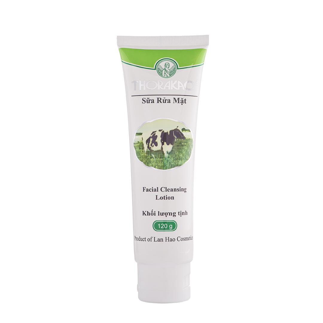 Sữa rửa mặt tinh chất sữa bò có hạt massage 120g