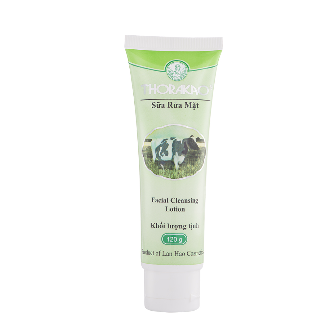 Sữa rửa mặt tinh chất sữa bò không hạt massage 120g