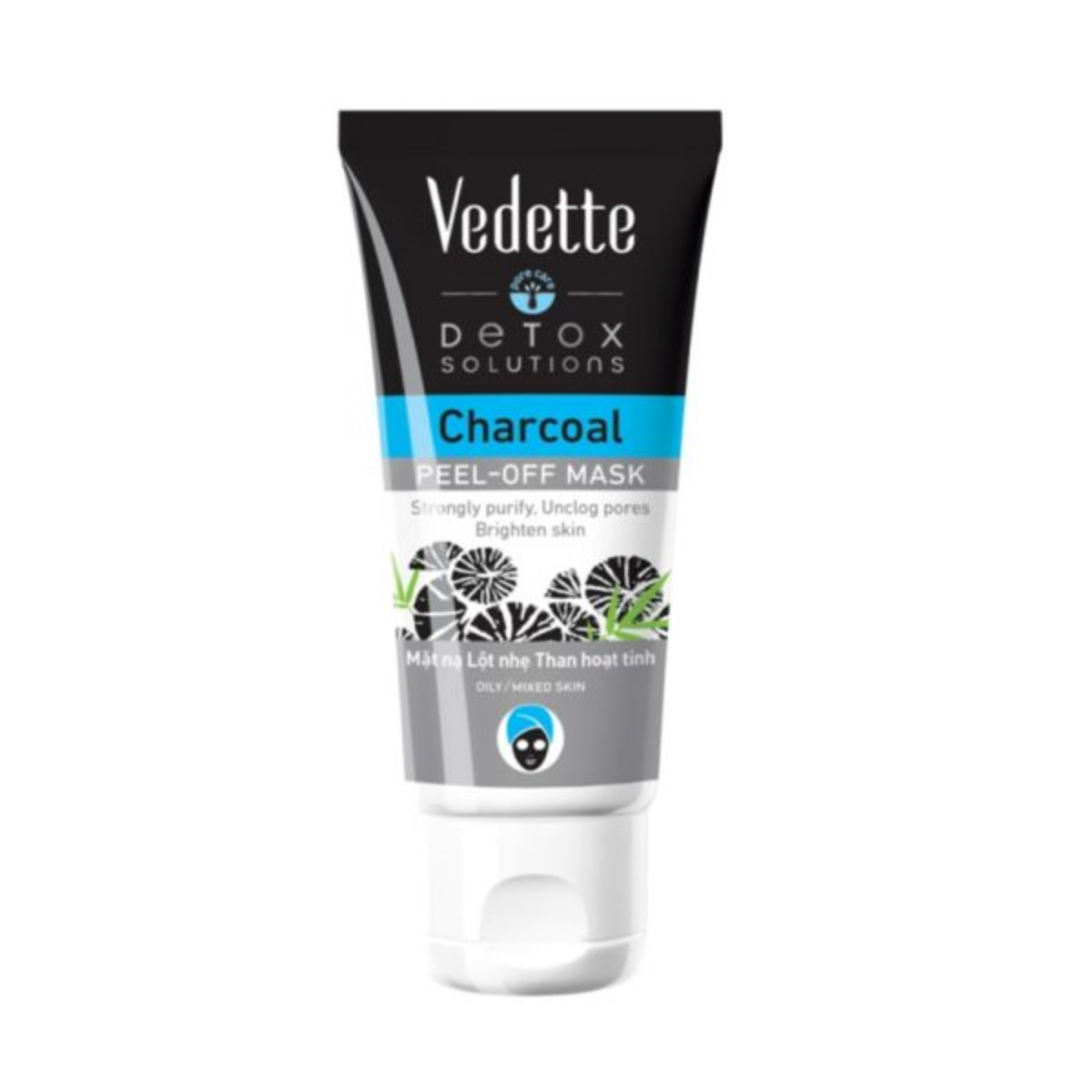 Mặt nạ lột nhẹ Vedette than hoạt tính 50ml