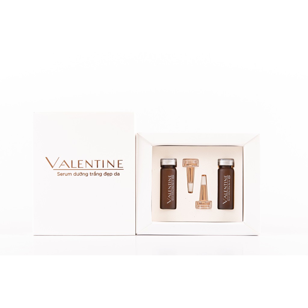 Serum dưỡng trắng đẹp da Valentine (Hộp 2 lọ)