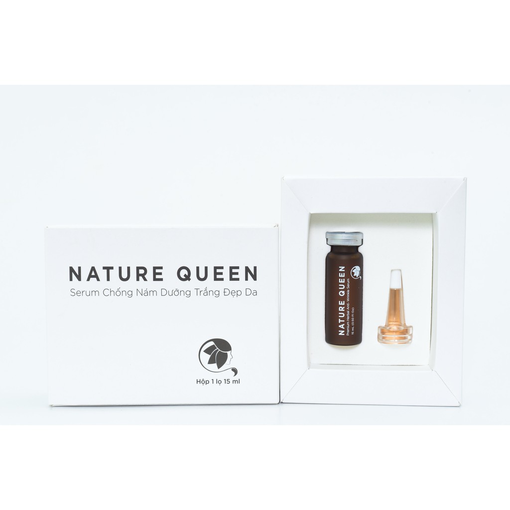 Serum chống nắng dưỡng trắng Nature Queen hộp 1 lọ 15ml