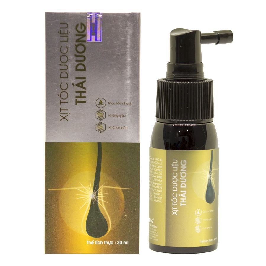 Xịt tóc dược liệu Thái Dương 100ml