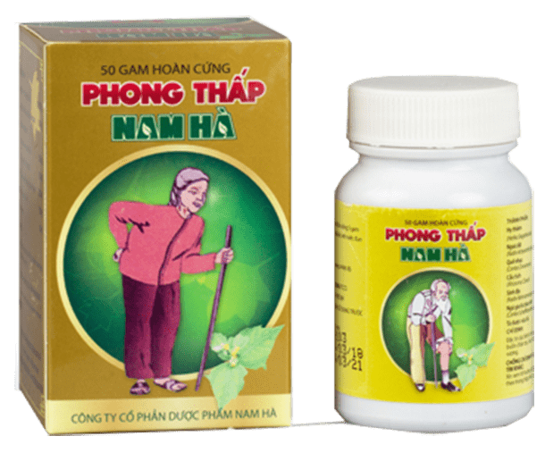 Hoàn Phong Thấp Nam Hà giảm đau nhức xương khớp Lọ 50g