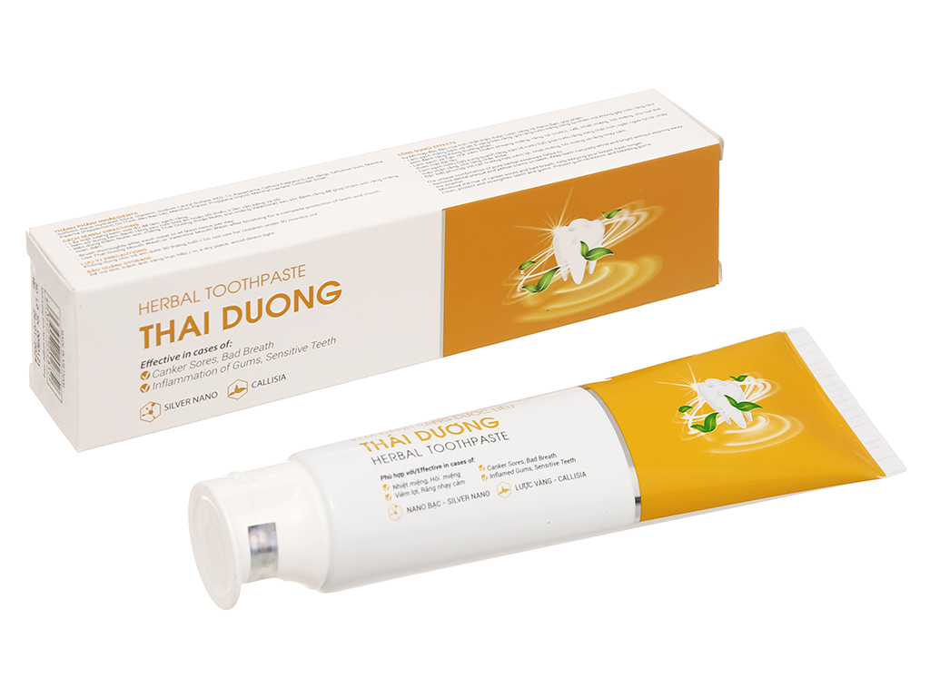Kem đánh răng dược liệu Thái Dương tuýp 150g