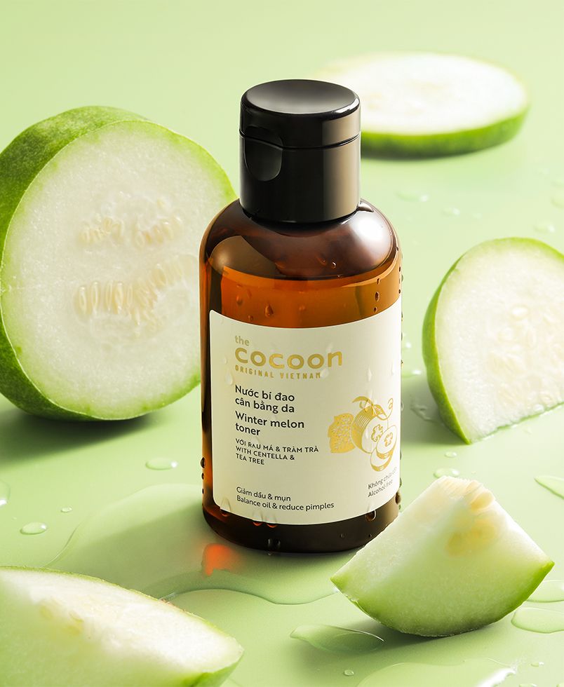 Nước cân bằng da bí đao cocoon 140ml