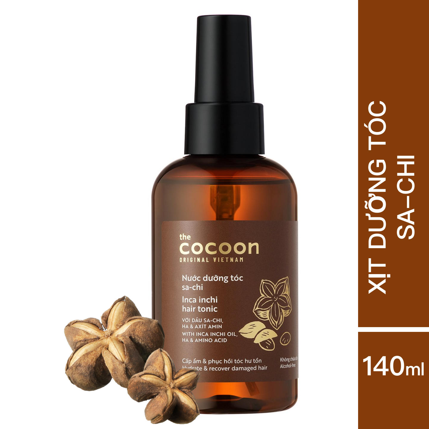 Xịt dưỡng tóc Sa-chi 140ml