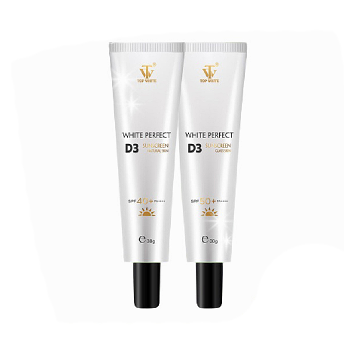 White Perfect D3 Kem chống nắng Glass Skin SPF50+ PA++++ 30g