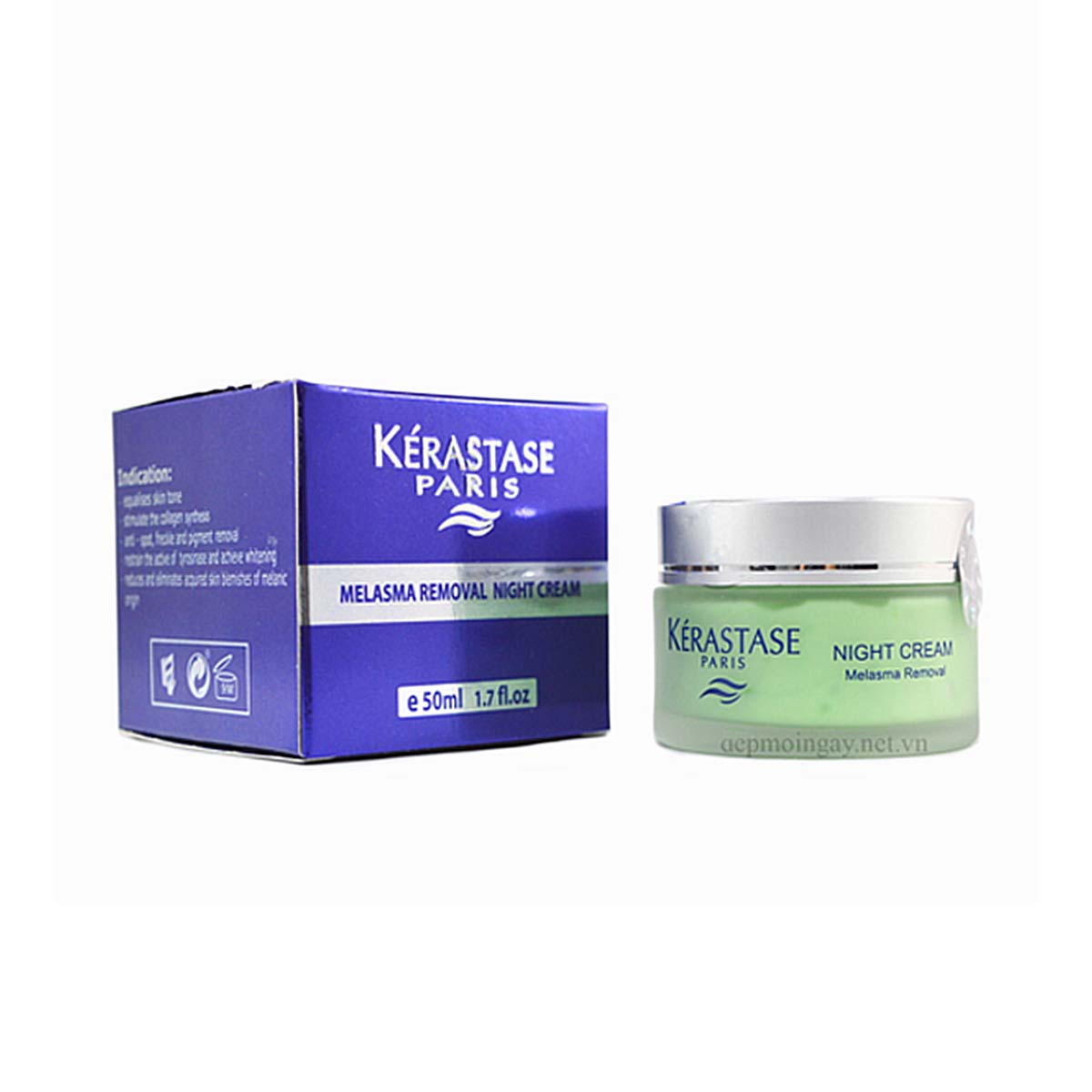 Kem trị nám sâu ban đêm Kerastase Night Cream Melasma Removal 50ml