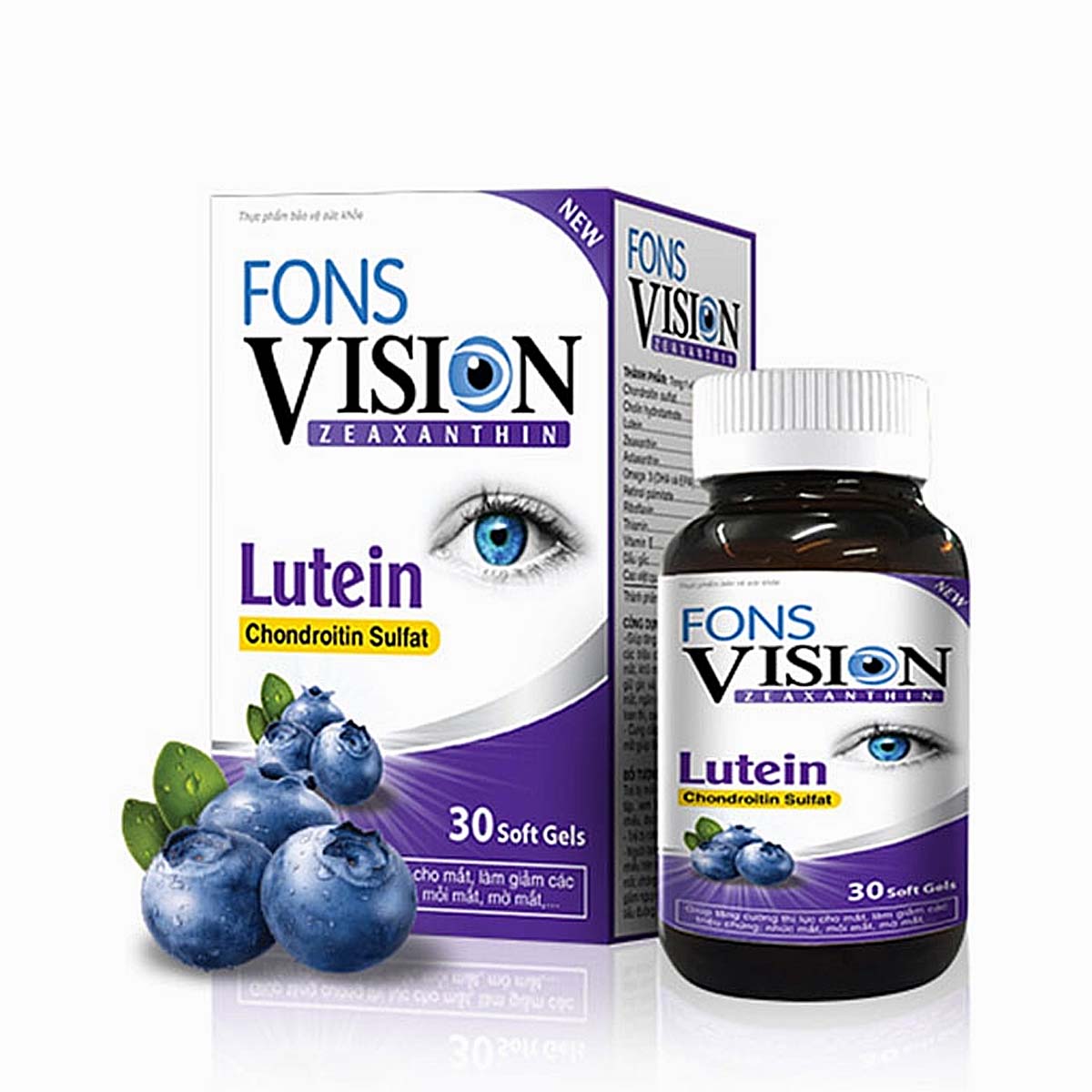 Viên uống bổ mắt Lafon Fons Vision 30 viên