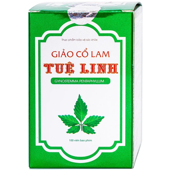 Viên uống Giảo Cổ Lam Tuệ Linh giảm mỡ máu, chlesterol hộp 100 viên