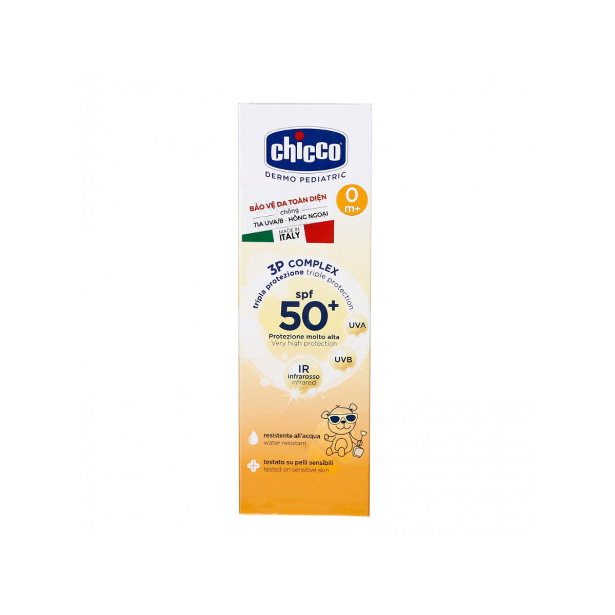 Kem Chống Nắng Cho Bé Chicco Dạng Gel SPF 50+ 0M+ 75ml