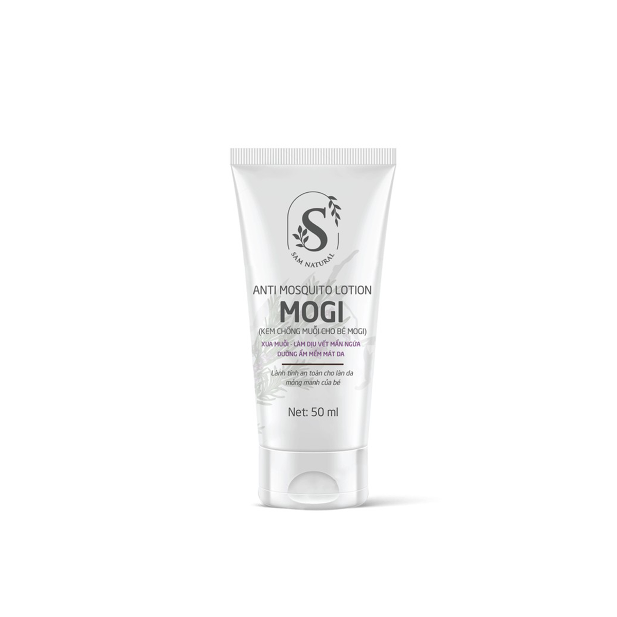 Kem Chống Muỗi Và Làm Dịu Da Bé Mogi Sam Natural 50ml