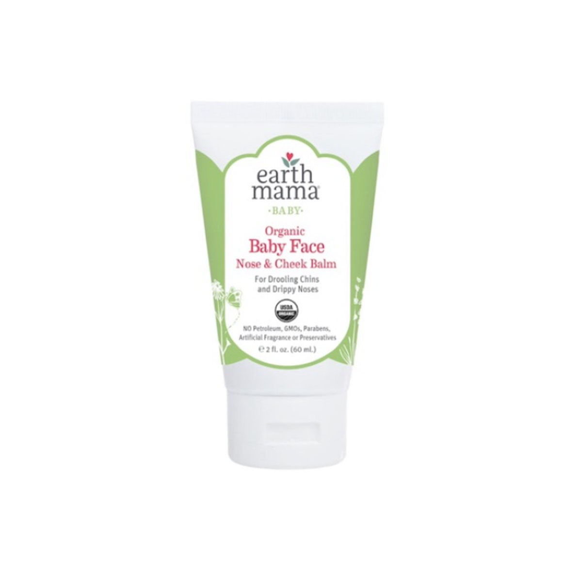 Kem Dưỡng Ẩm Cho Bé Earth Mama Organic Baby Face Nose & Cheek Balm 60ml