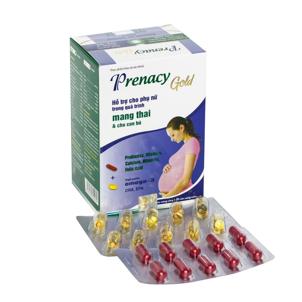 Prenacy Gold - Viên Uống Hỗ Trợ Dinh Dưỡng Cho Bà Bầu