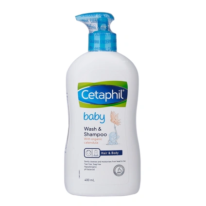 Sữa Tắm Gội Cetaphil Tinh Chất Hoa Cúc Dịu Nhẹ Cho Bé 400ml