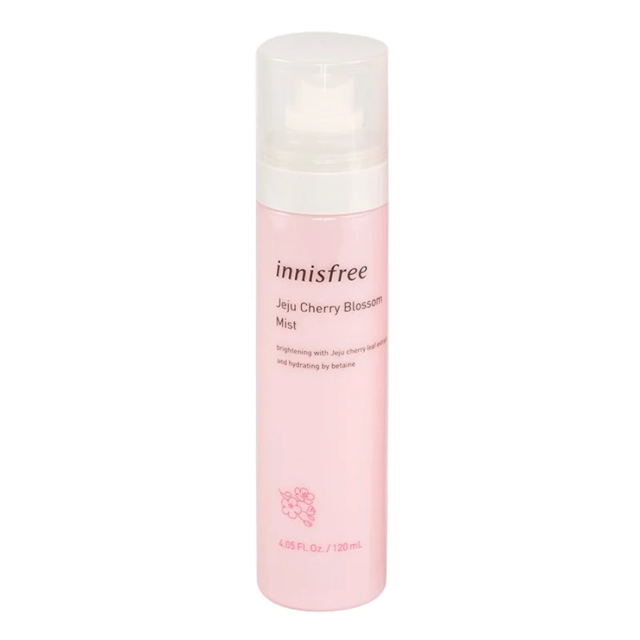 Xịt Khoáng Làm Sáng Da, Dưỡng Ẩm Chiết Xuất Hoa Anh Đào Innisfree Jeju Cherry Blossom Mist 120ml