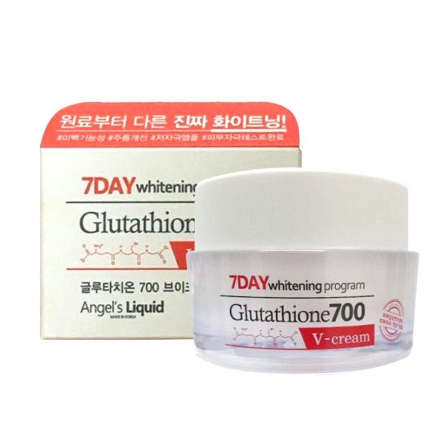 Kem Dưỡng Trắng Da 7 Day Whitening Program Glutathione 700 V-Cream