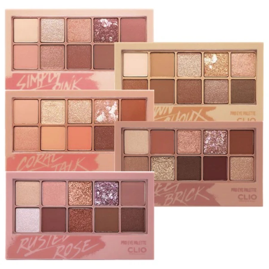 Bảng Phấn Mắt 10 Màu Clio Pro Eye Palette
