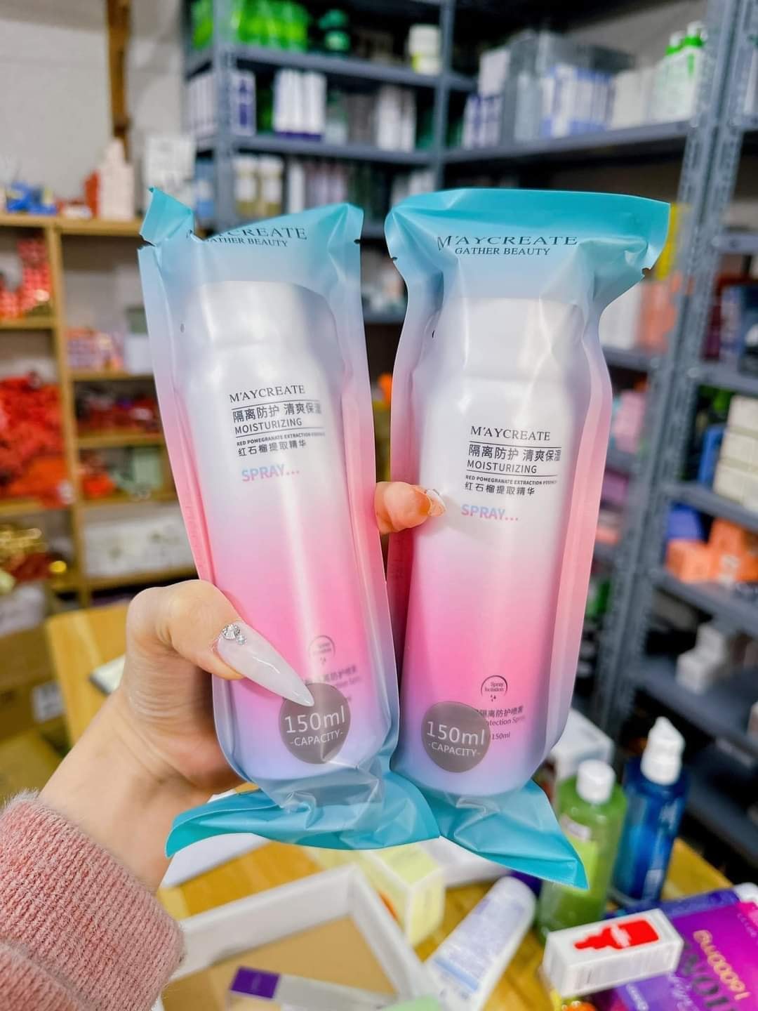 Review kem chống nắng Maycreate dùng cho mặt được không? Nhận biết thật giả?