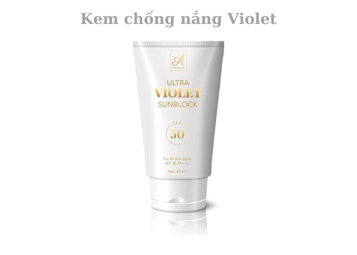 Review kem chống nắng Violet có tốt không? Có phải kem trộn không?