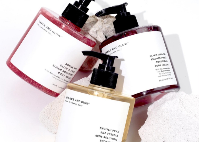 Review sữa tắm Grace And Glow có tốt không? Nước nào sản xuất? Mùi nào thơm?
